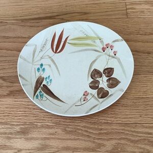 Red Wing Pottery Oval Plate with Removable Handle - 257 Red Stamp on back